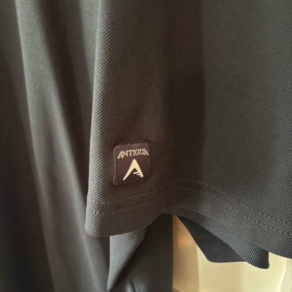 Antigua Men's Dark Gray Polo Shirt - Picture 5 of 5